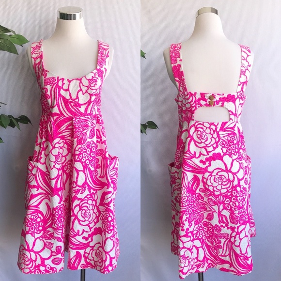 pink garden party dress